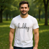 Hubby Established Personalized Year T-shirt