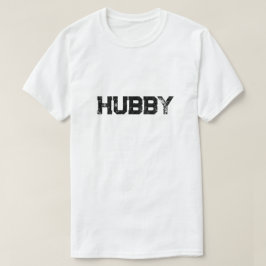 Hubby Grunge Custom Mannen T-Shirt