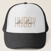 Hubby hat beisbol cap trucker pet (Voorkant)