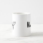 Hubby Mok Wedding Verloving Gift Coffee Cup (Center)