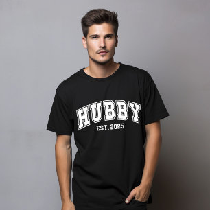Hubby opgericht in 2025, net getrouwd t-shirt