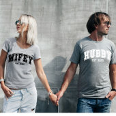 Hubby opgericht in 2025, net getrouwd t-shirt