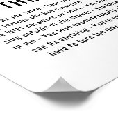 Hubby Photo Collage Dingen waar we van houden Poster (Hoek)