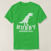 Hubby saurus rex t-shirt (Design voorkant)