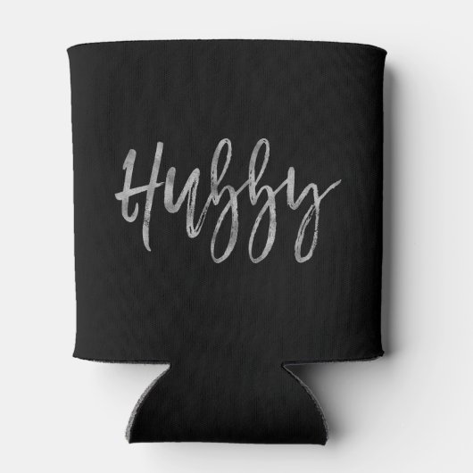 Hubby Silver Foil Koelbox Blikjeskoeler (Achterkant)