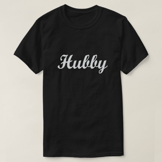 HUBBY T-SHIRT (Design voorkant)