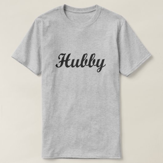 HUBBY T-SHIRT (Design voorkant)