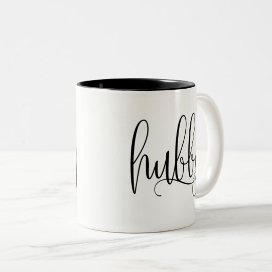 Hubby Two Tone Mok (Voorkant rechts)