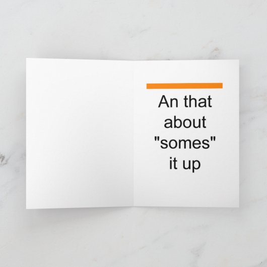 Hubby verjaardag kaart (Binnen)