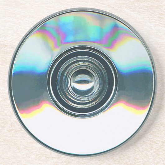 hubcap1 zandsteen onderzetter (Voorkant)