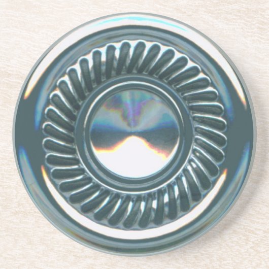 hubcap2 zandsteen onderzetter (Voorkant)