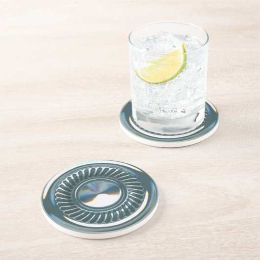 hubcap2 zandsteen onderzetter (Zijkant)