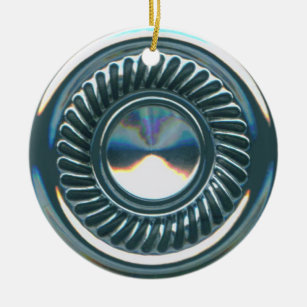 hubcap 2 keramisch ornament