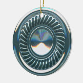 hubcap 2 keramisch ornament (Links)