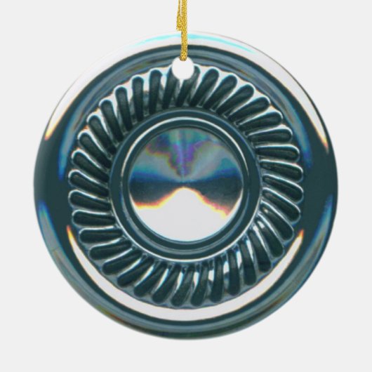 hubcap 2 keramisch ornament (Achterkant)