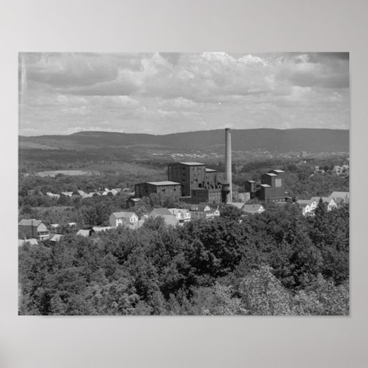 Huber Breaker Ashley Pa. Poster (Voorkant)