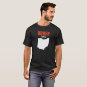 HUBER HEIGHTS Ohio USA State America Travel Ohioan T-shirt (Voorkant volledig)