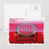 Huber Tractor Logo Briefkaart (Voorkant / Achterkant)