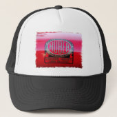 Huber Tractor Logo Trucker Pet (Voorkant)