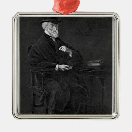 Hubert George de Burgh-Canning Metalen Ornament (Voorkant)