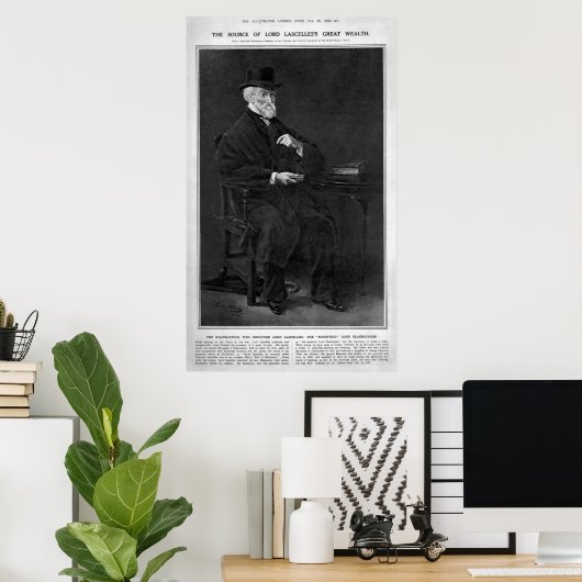 Hubert George de Burgh-Canning Poster (Thuiskantoor)