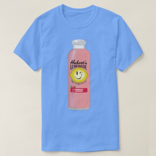 Huberts Lemonade Strawberry T-shirt (Design voorkant)