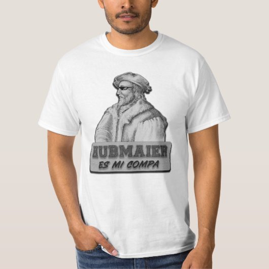 Hubmaier es mi Compa - Económica T-shirt (Voorkant)