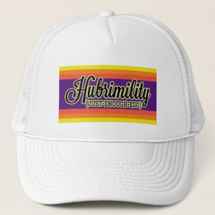 Hubrimility Net genoeg Ego Bright Bars GFX Trucker Pet