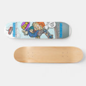 Hubris Schaats Deck met pasta Persoonlijk Skateboard (Horizontaal)