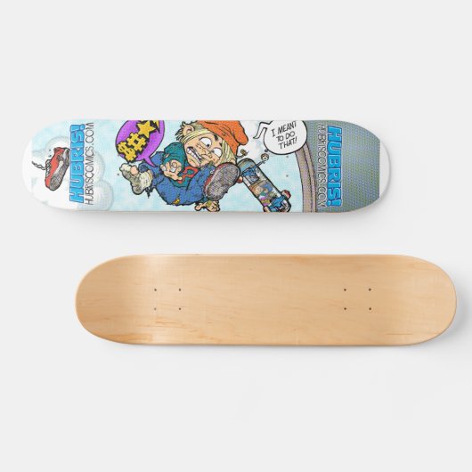 Hubris Schaats Deck met pasta Persoonlijk Skateboard (Horizontaal)