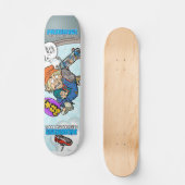 Hubris Schaats Deck met pasta Persoonlijk Skateboard (Voorkant)