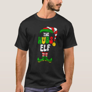 Hubs Elf Pajama Matching Group Kerstfeestdag G T-shirt