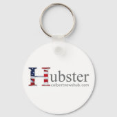 Hubster - Button Badge Sleutelhanger (Voorkant)