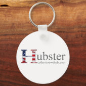 Hubster - Button Badge Sleutelhanger (Voorkant)