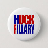 "HUCK FILLARY" 6 inch Ronde Button 5,7 Cm (Voorkant)