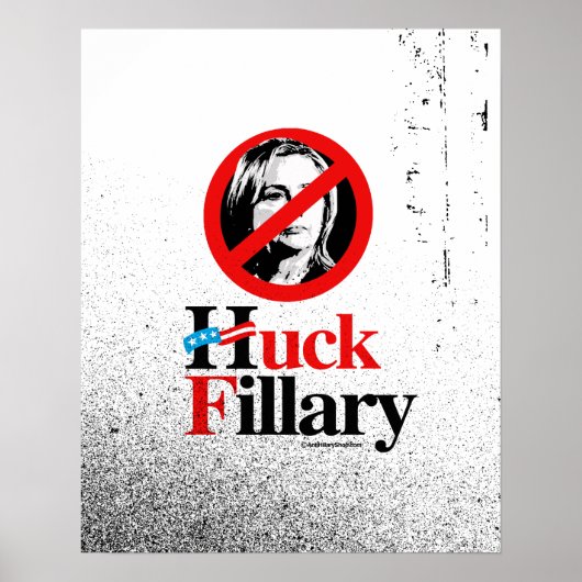 Huck Fillary Symbol1 - Anti Hillarypng.png Poster (Voorkant)
