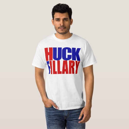 "HUCK FILLARY" T-SHIRT (Voorkant volledig)