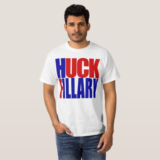 "HUCK FILLARY" T-SHIRT (Voorkant volledig)