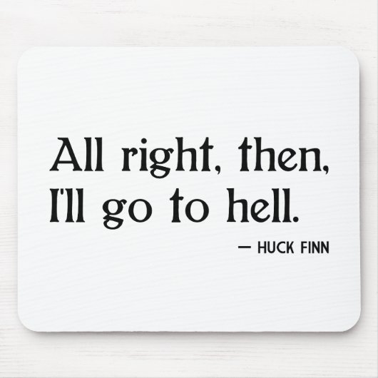 Huck Finn over de hel Muismat (Voorkant)
