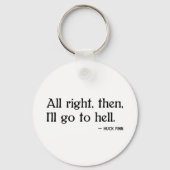 Huck Finn over de hel Sleutelhanger (Voorkant)