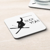 Huck Ja (kiing) Drankjes Onderzetter (Linkerzijde)