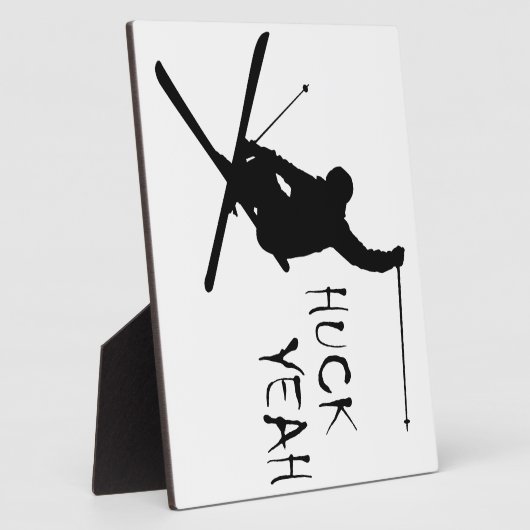 Huck Ja (kiing) Fotoplaat (Zijkant)