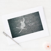 Huck Ja (kiing) Rechthoekige Sticker (Envelop)