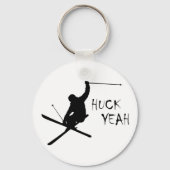 Huck Ja (kiing) Sleutelhanger (Voorkant)