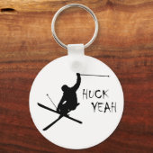 Huck Ja (kiing) Sleutelhanger (Voorkant)