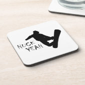 Huck Ja (Snowboarding) Drankjes Onderzetter (Linkerzijde)