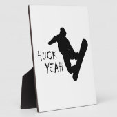Huck Ja (Snowboarding) Fotoplaat (Zijkant)