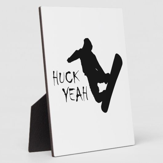 Huck Ja (Snowboarding) Fotoplaat (Zijkant)