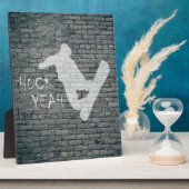 Huck Ja (Snowboarding) Fotoplaat (Zijkant)