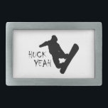 Huck Ja (Snowboarding) Gesp<br><div class="desc">Je hebt die sprong helemaal gehakt, je hebt het park vandaag vernietigd. Huck, ja.</div>